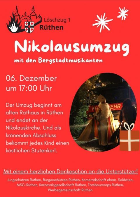 Nikolausumzug Rüthen